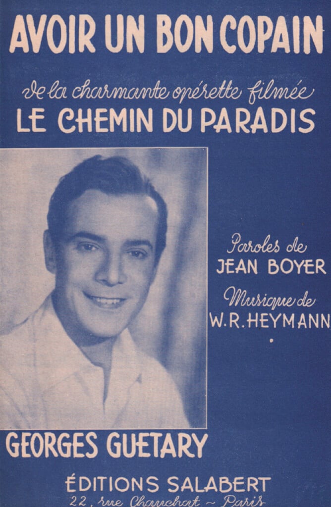 Avoir Un Bon Copain Varioustes (Cht-Pno